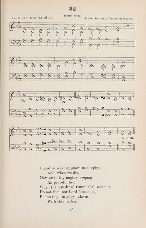 The University Hymn Book page 44