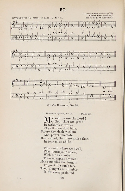 The University Hymn Book page 67