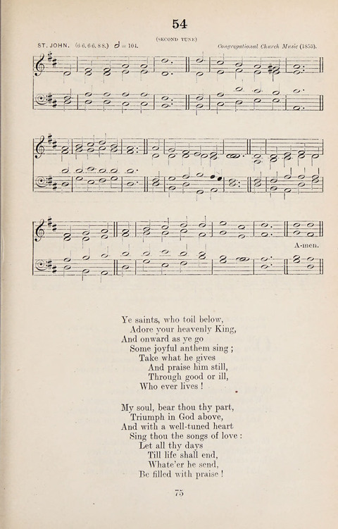 The University Hymn Book page 74