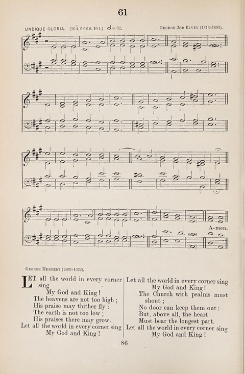 The University Hymn Book page 85