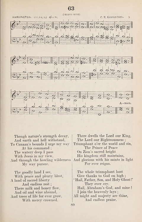 The University Hymn Book page 88