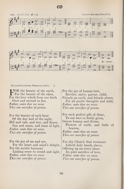 The University Hymn Book page 97