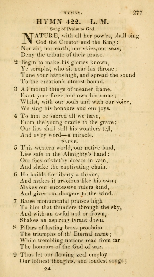 The Universalist Hymn-Book: a new collection of psalms and hymns, for the use of Universalist Societies (Stereotype ed.) page 277