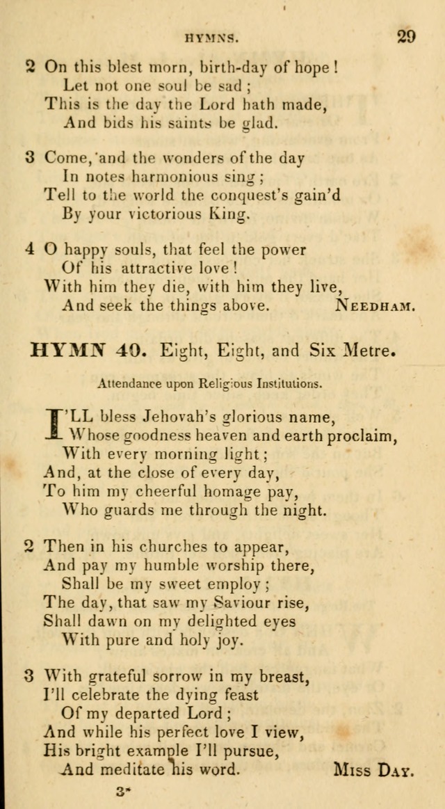 The Universalist Hymn-Book: a new collection of psalms and hymns, for the use of Universalist Societies (Stereotype ed.) page 29