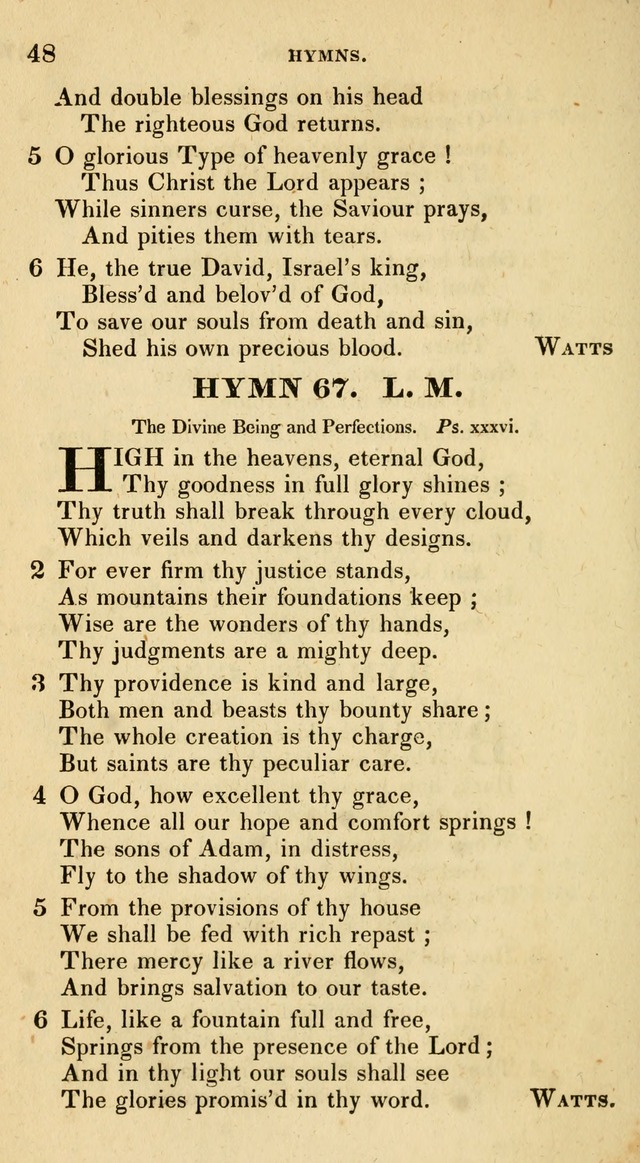 The Universalist Hymn-Book: a new collection of psalms and hymns, for the use of Universalist Societies (Stereotype ed.) page 48
