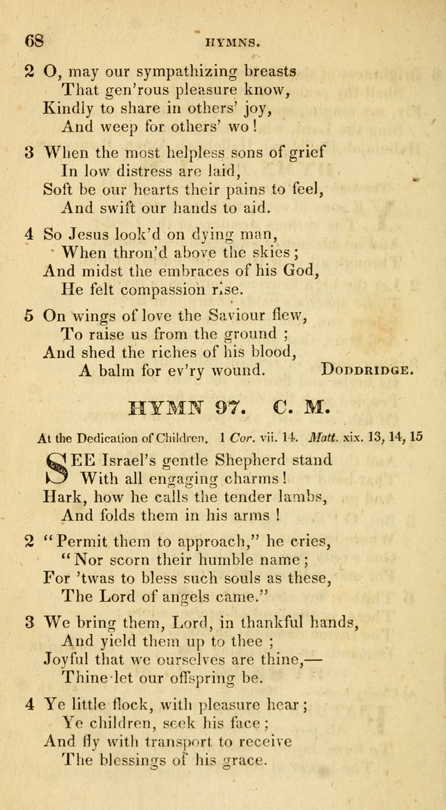 The Universalist Hymn-Book: a new collection of psalms and hymns, for the use of Universalist Societies (Stereotype ed.) page 68
