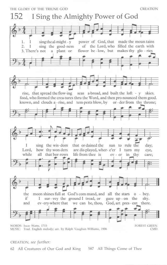 The United Methodist Hymnal page 152