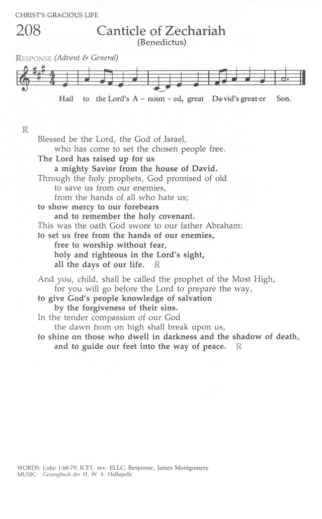 The United Methodist Hymnal page 206