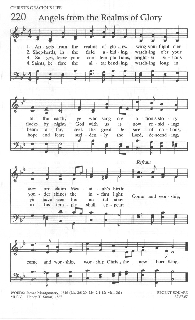The United Methodist Hymnal page 220
