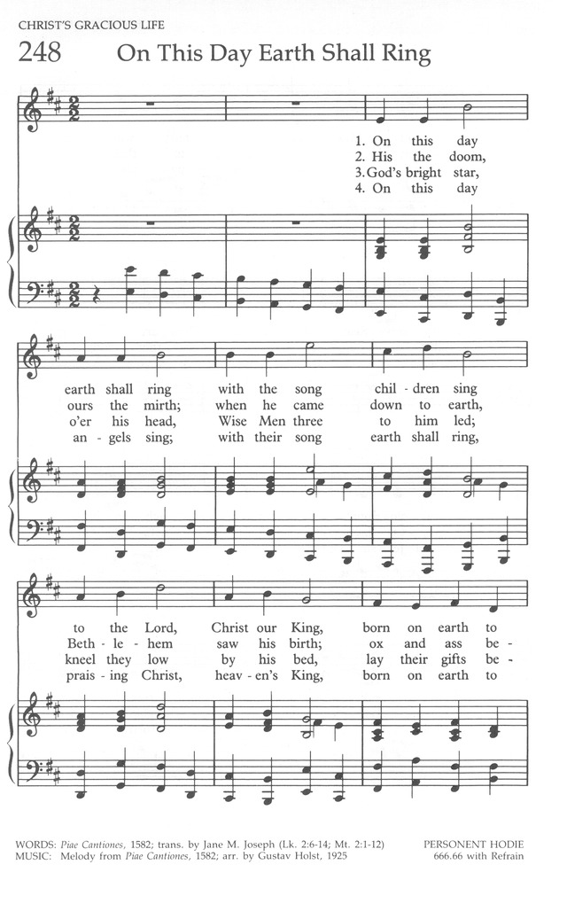 The United Methodist Hymnal page 250
