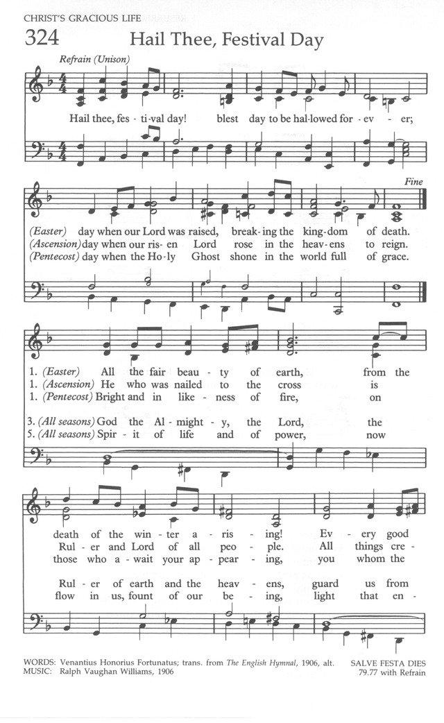 The United Methodist Hymnal page 326