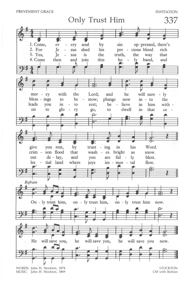 The United Methodist Hymnal page 339