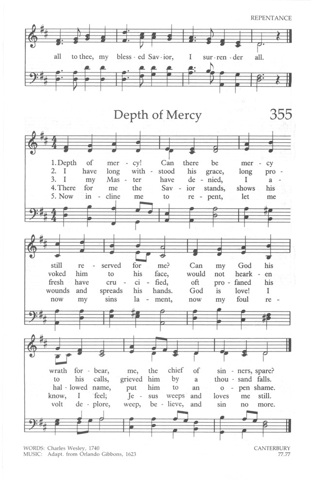 The United Methodist Hymnal page 359