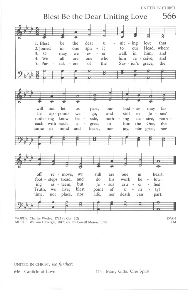 The United Methodist Hymnal page 571