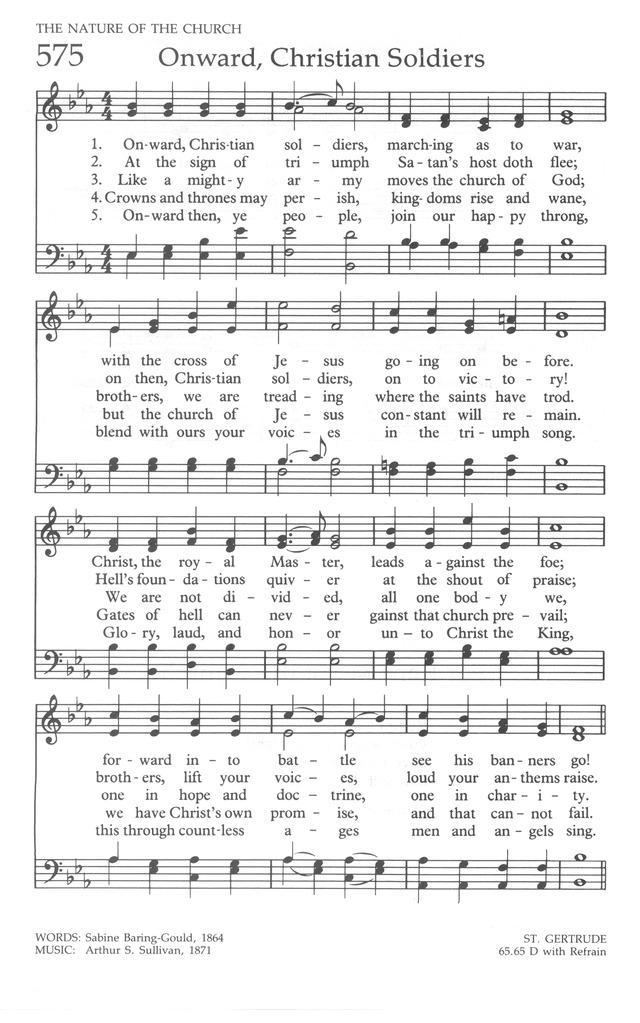 The United Methodist Hymnal page 580
