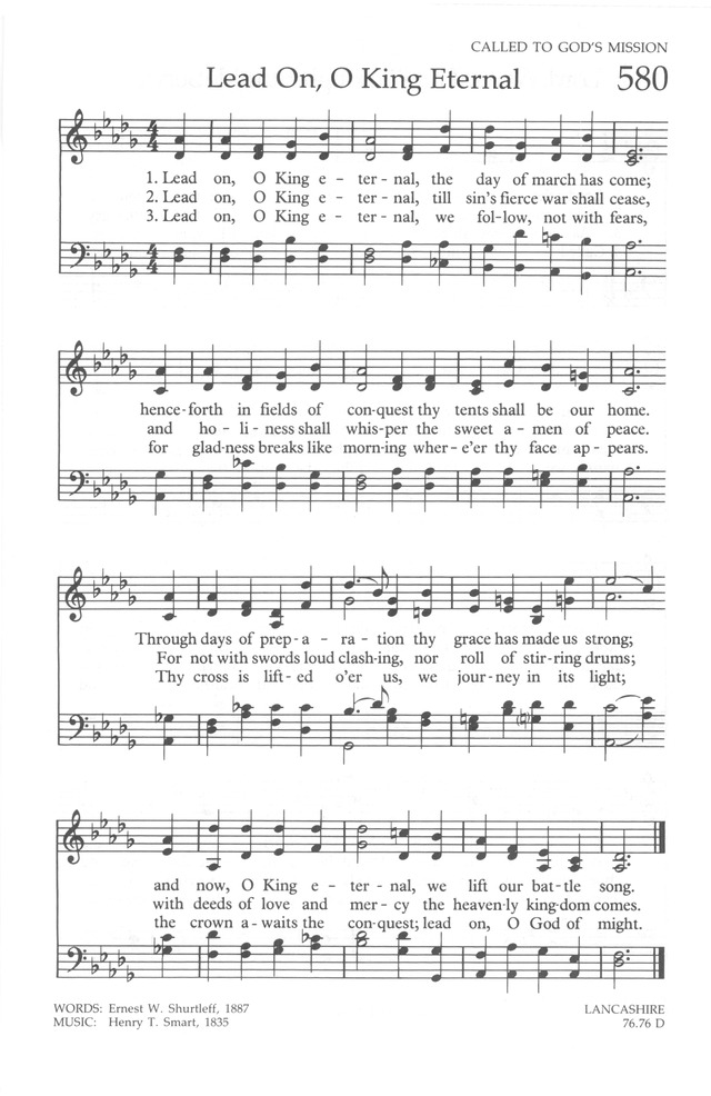 The United Methodist Hymnal page 585