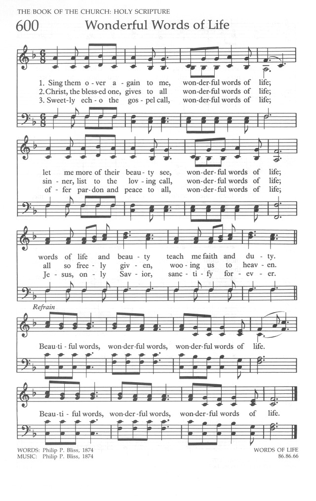 The United Methodist Hymnal page 604