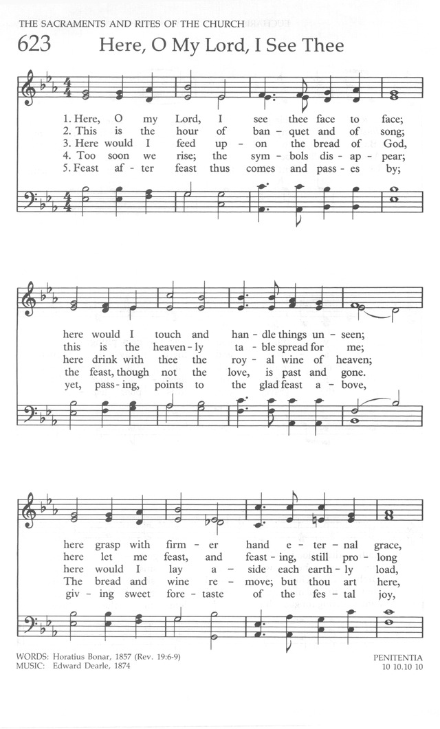 The United Methodist Hymnal page 628