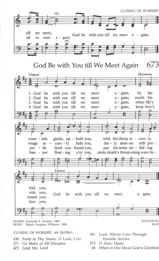 The United Methodist Hymnal page 675