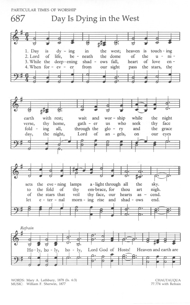 The United Methodist Hymnal page 686
