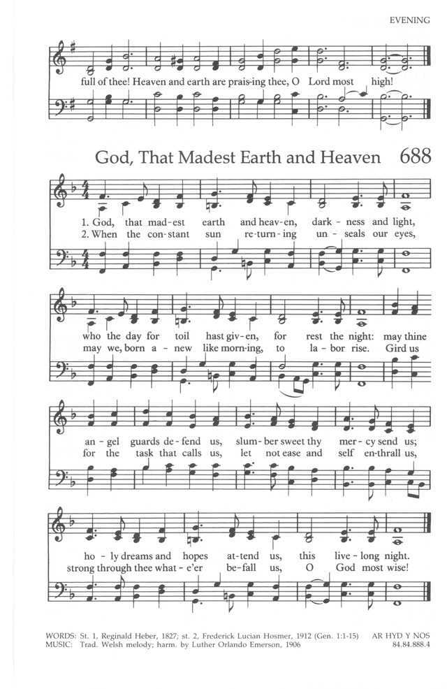The United Methodist Hymnal page 687