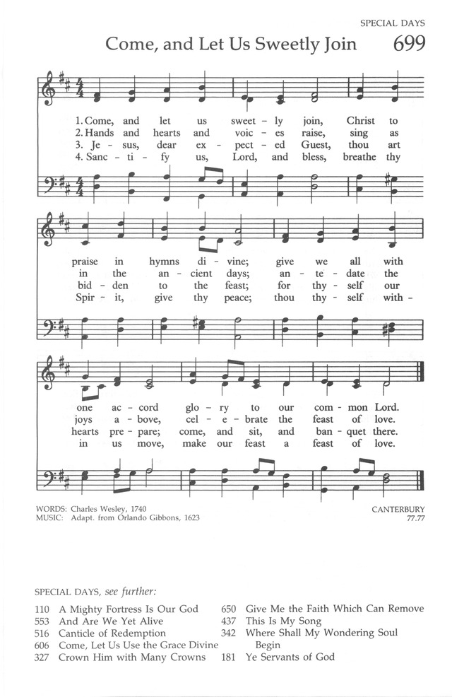 The United Methodist Hymnal page 695