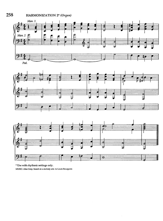 The United Methodist Hymnal Music Supplement page 191