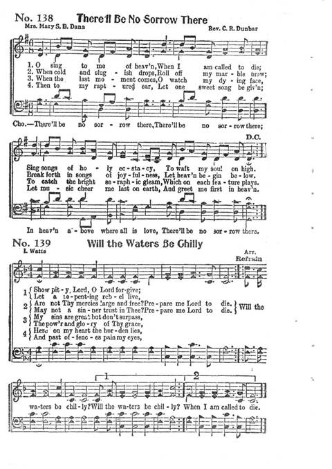 Universal Songs and Hymns, a complete hymnal page 141