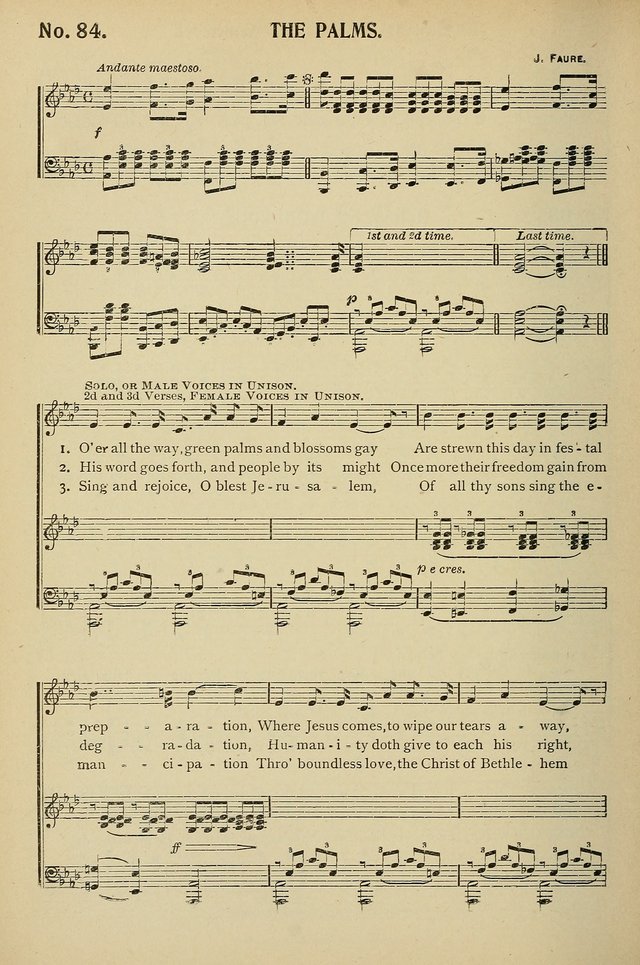 Uplifted Voices: a 20th century hymn book for sunday-schools and devotional meetings page 84