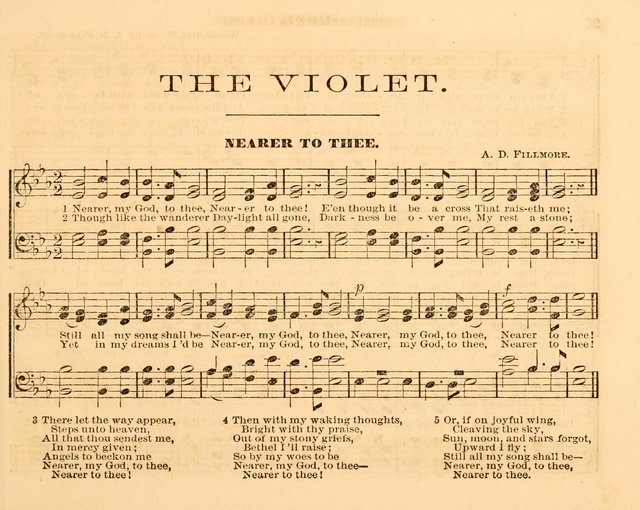 The Violet: a book of music and hymns, with lessons of instruction designed for Sunday Schools, social meetings, and home circles page 19