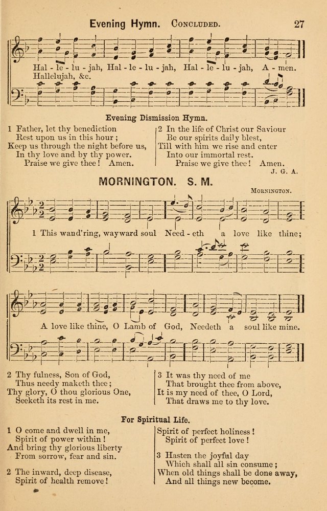 Vestry Harmonies: a collection of hymns and tunes for all occasions of social worship page 32