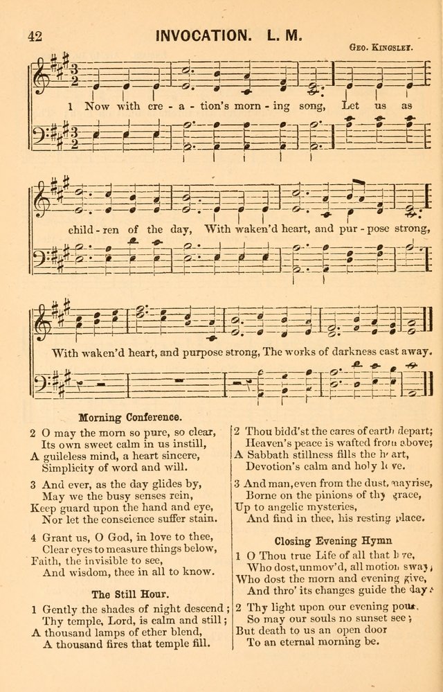 Vestry Harmonies: a collection of hymns and tunes for all occasions of social worship page 47