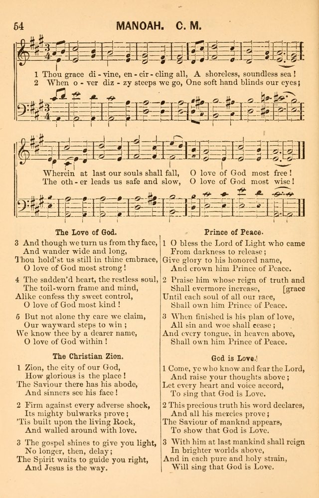 Vestry Harmonies: a collection of hymns and tunes for all occasions of social worship page 59