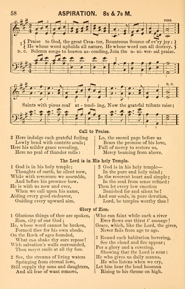 Vestry Harmonies: a collection of hymns and tunes for all occasions of social worship page 63