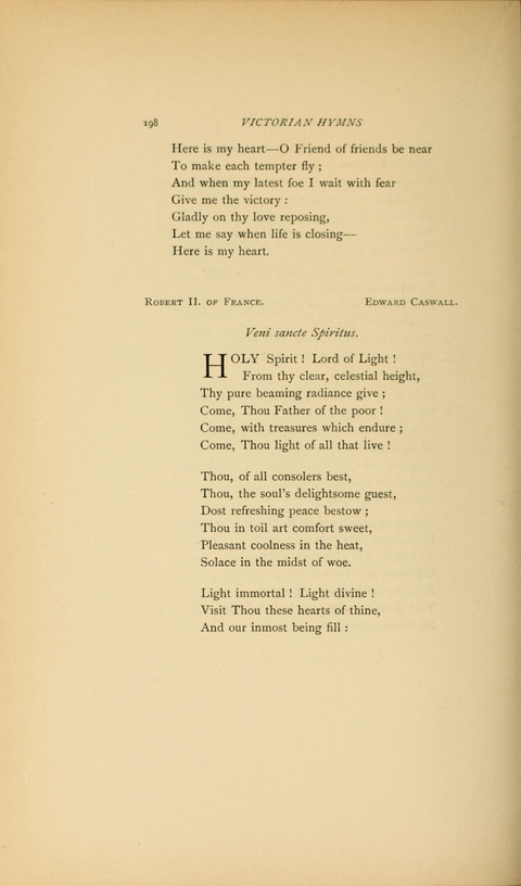 Victorian Hymns: English sacred songs of fifty years page 198