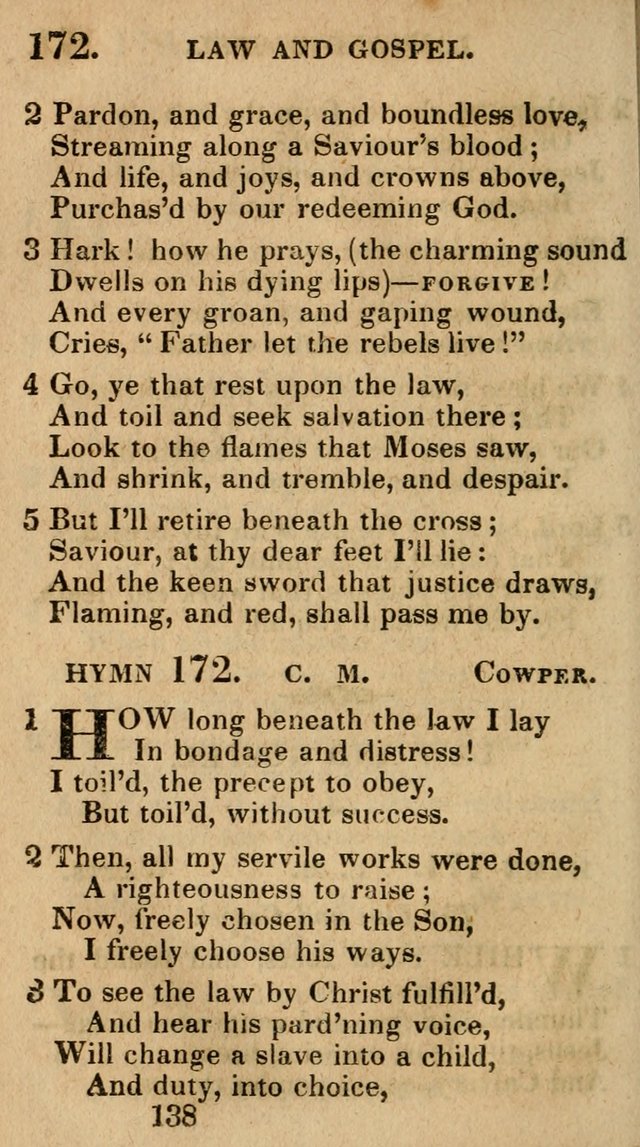Village Hymns for Social Worship, Selected and Original: designed as a supplement to the Psalms and Hymns of Dr. Watts (6th ed.) page 140