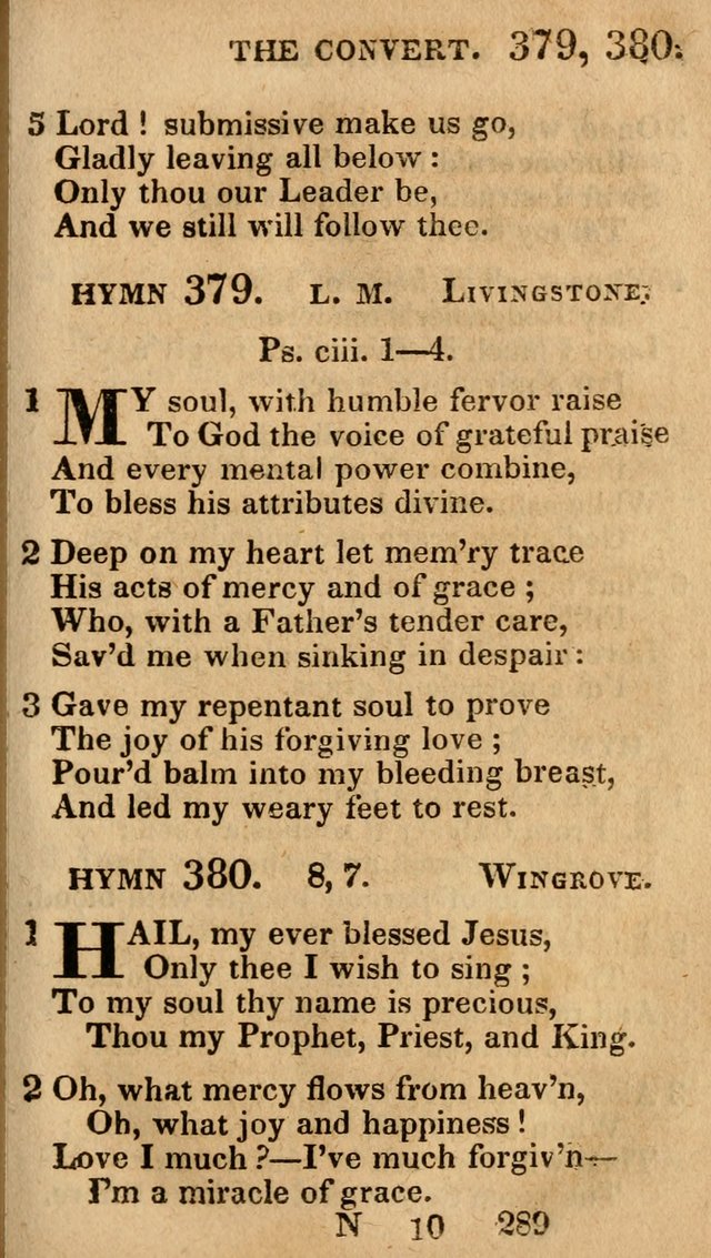 Village Hymns for Social Worship, Selected and Original: designed as a supplement to the Psalms and Hymns of Dr. Watts (6th ed.) page 293