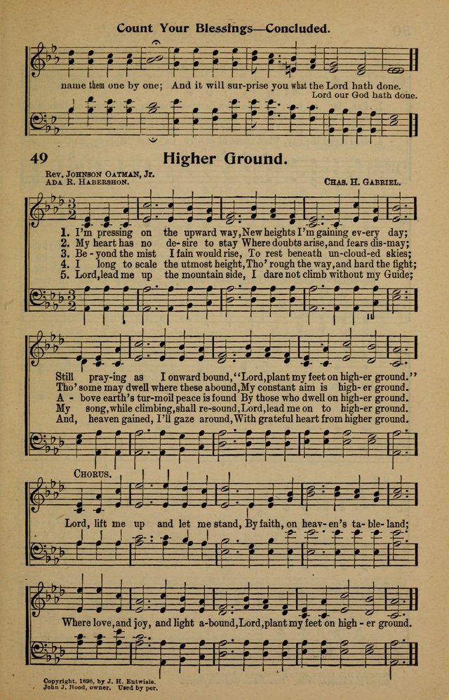 Victorious Life Hymns page 47