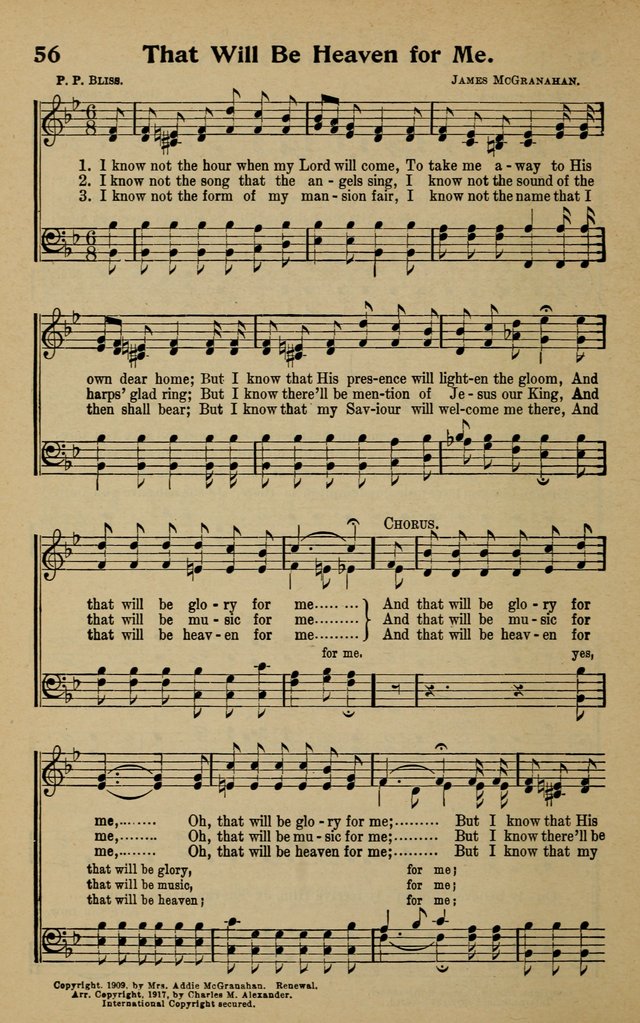Victorious Life Hymns page 54