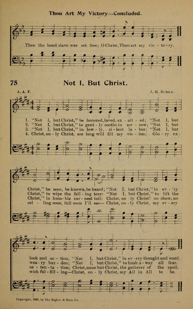 Victorious Life Hymns page 73