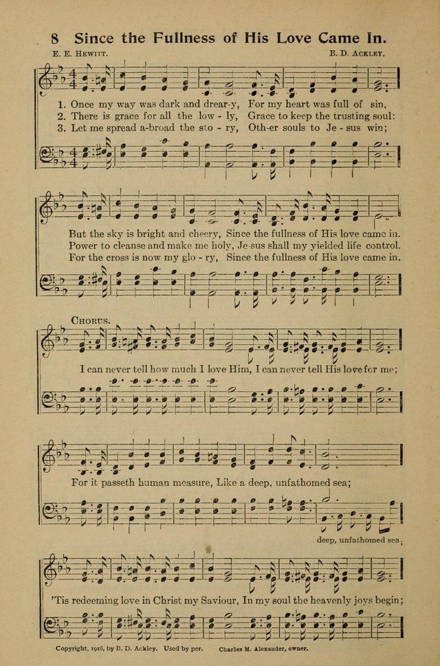 Victorious Life Hymns page 8