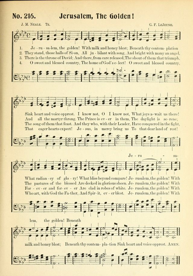 The Voice of Praise No. 2: a complete collection of Scriptural, gospel, Sunday-school and praise service songs page 204