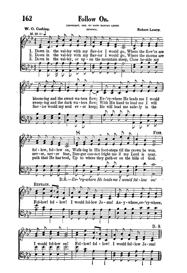 Victory Songs: For the Church, Sunday School and Evangelistic Services. page 164