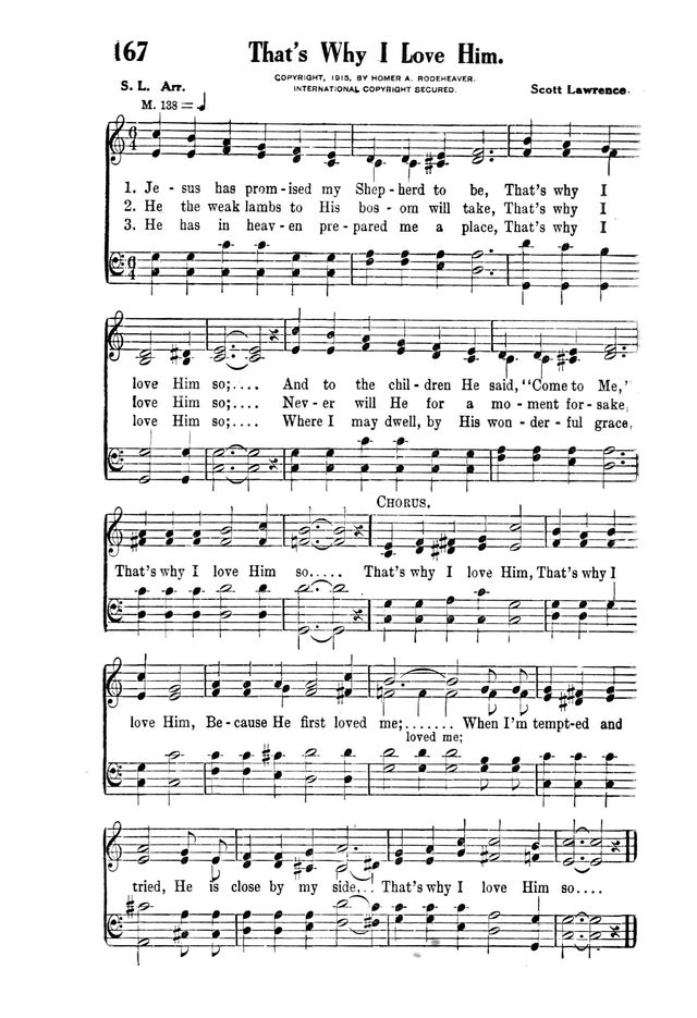 Victory Songs: For the Church, Sunday School and Evangelistic Services. page 169