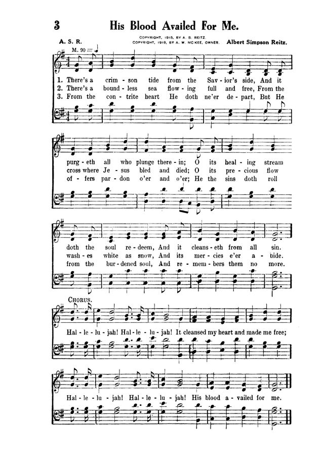 Victory Songs: For the Church, Sunday School and Evangelistic Services. page 5