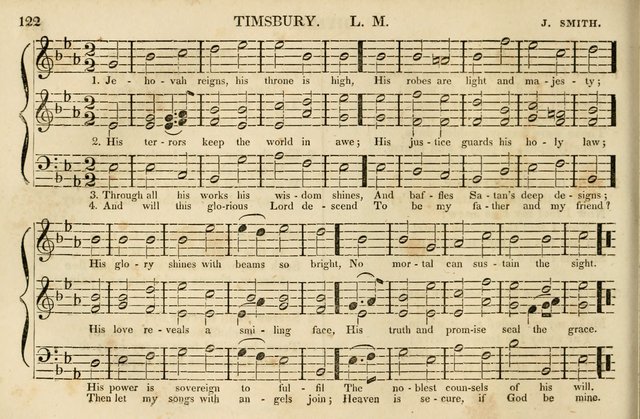 The Vestry Singing Book: being a selection of the most popular and approved tunes and hymns now extant, designed for social and religious meetings, family devotion, singing schools, etc. page 124