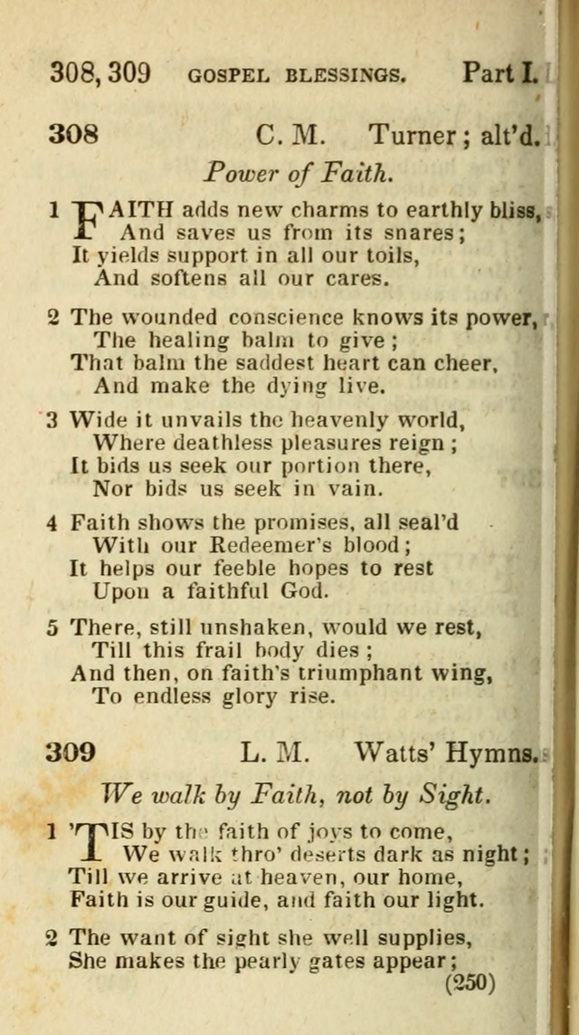 The Virginia Selection of Psalms and Hymns and Spiritual Songs: from the most approved authors; adapted to the various occasions of public and social meetings (New Ed. Enl. and Imp.) page 250