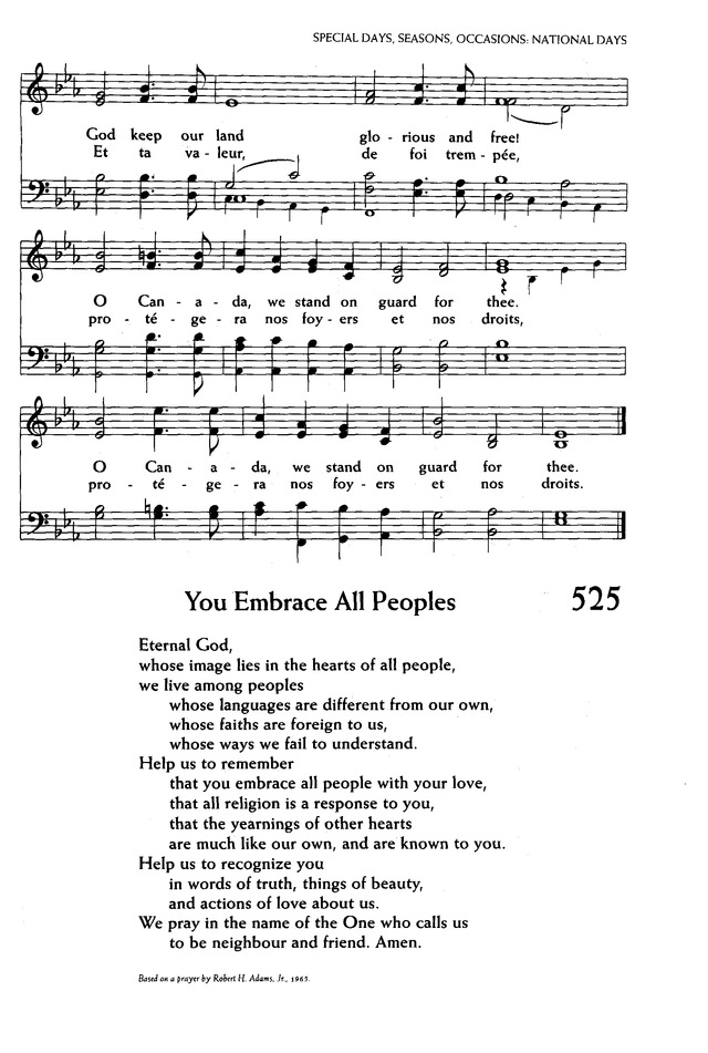 Voices United: The Hymn and Worship Book of The United Church of Canada page 544