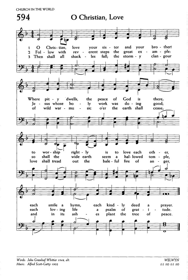 Voices United: The Hymn and Worship Book of The United Church of Canada page 603
