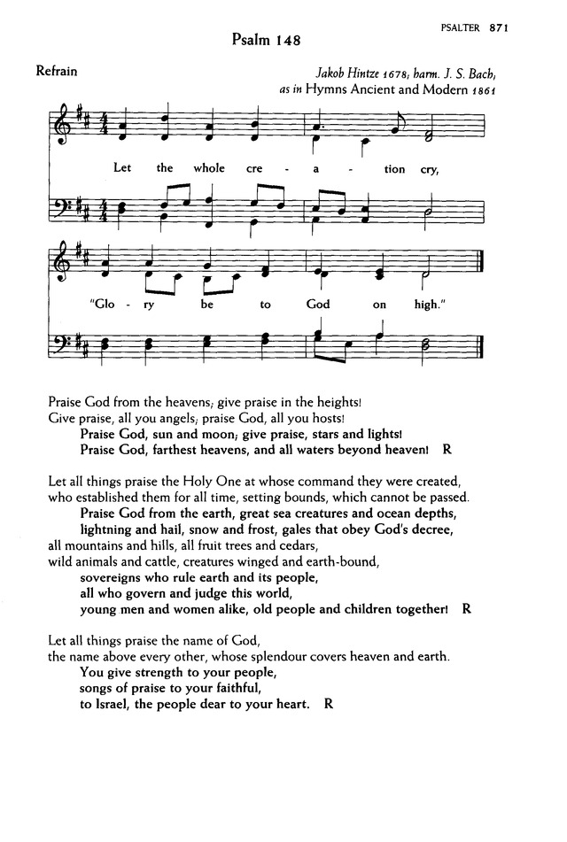 Voices United: The Hymn and Worship Book of The United Church of Canada page 884